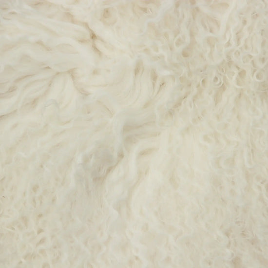 Tibet Schaffell wie Gotland weiß natur