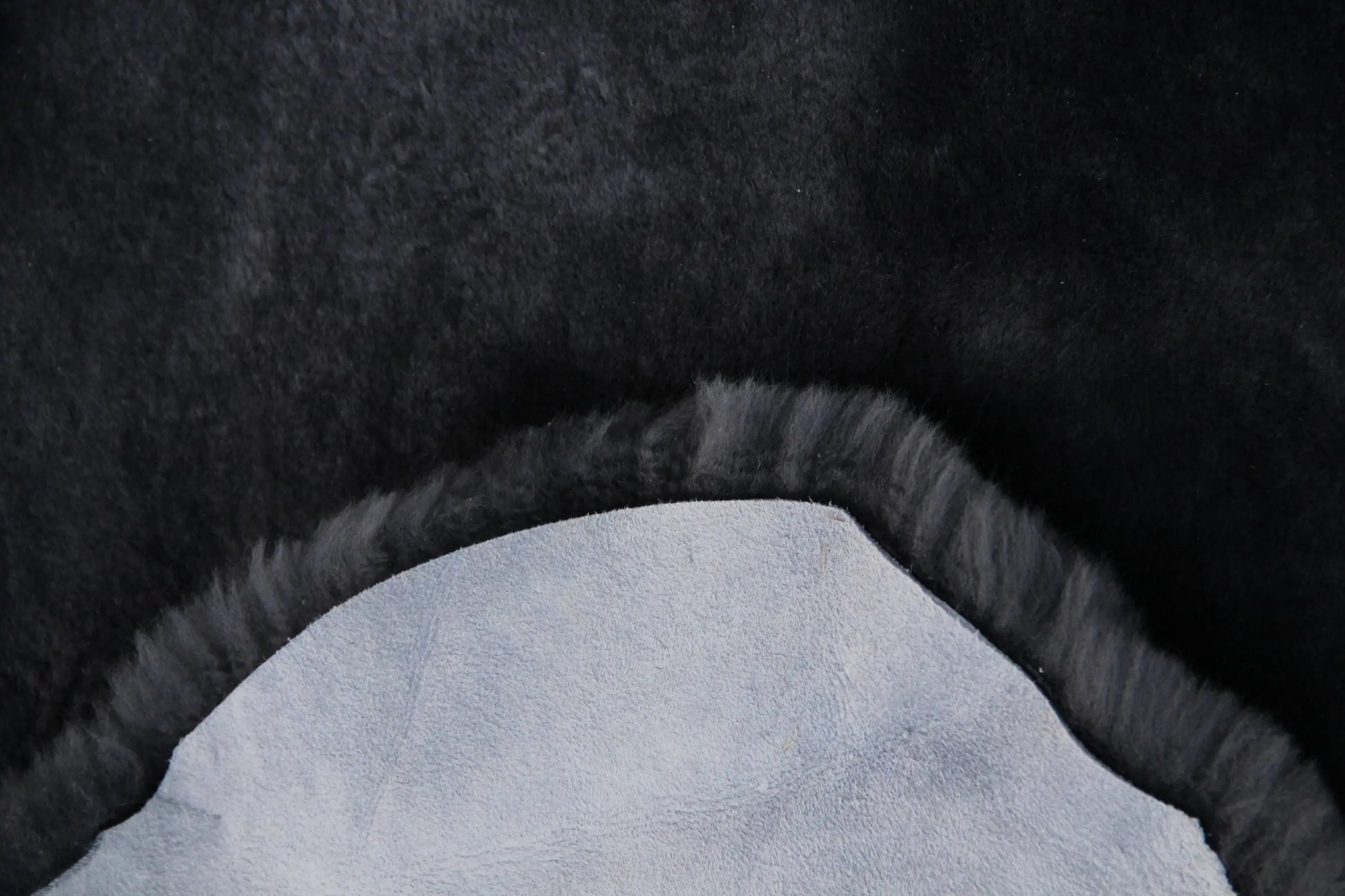 Lammfell XXL Anthrazit (grau, schwarz, geschoren)