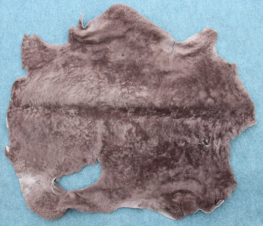 Sonderposten Mit Fehler Lammfell Braun Grau