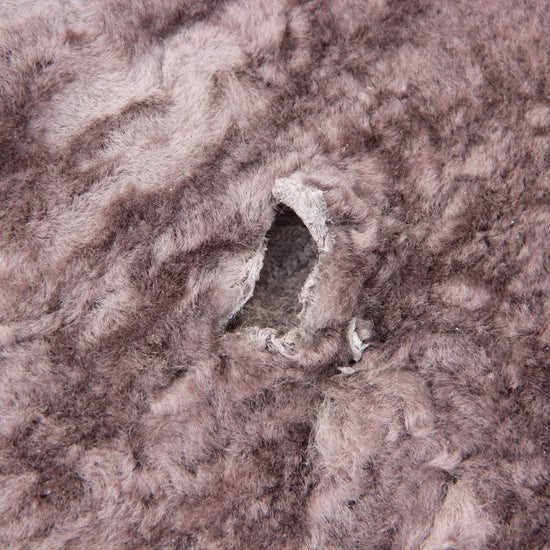 Sonderposten Mit Fehler Lammfell Braun Grau