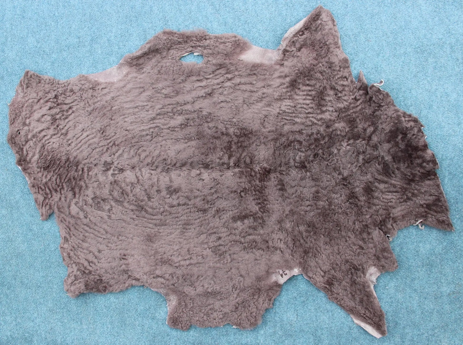 Sonderposten Mit Fehler Lammfell Braun Grau