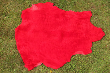 Sonderposten Lammfell Rot