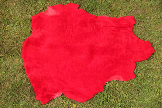 Sonderposten Lammfell Rot
