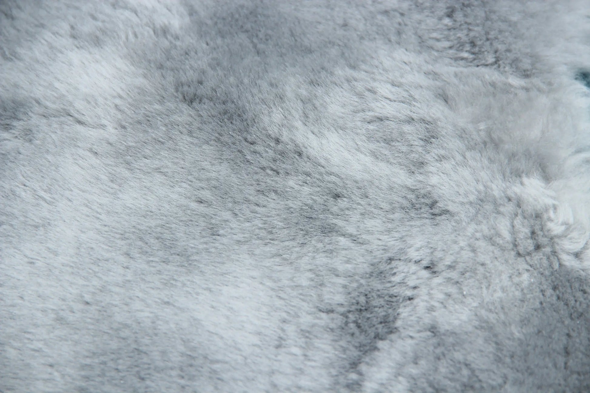 Lammfell XXL Silber (grau, geschoren)