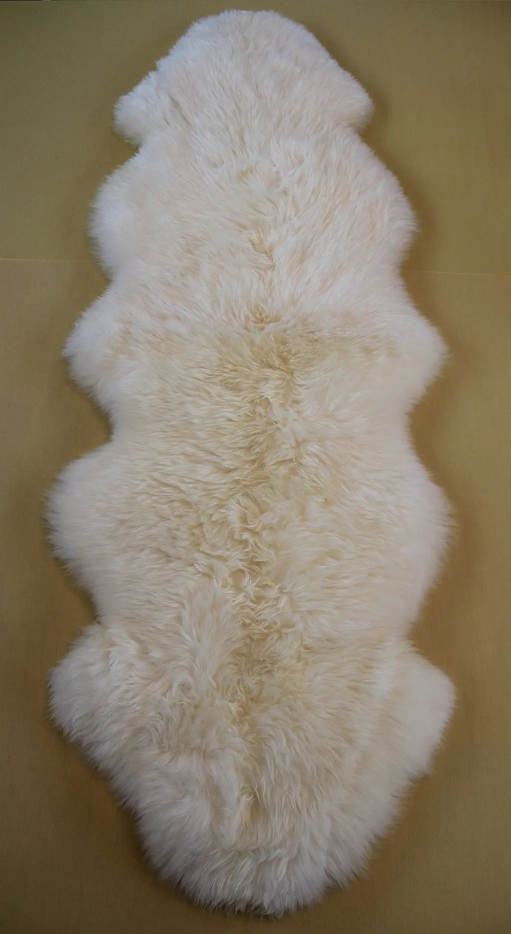 2er Lammfell naturweiß