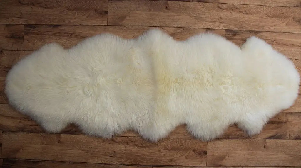 2er Lammfell naturweiß
