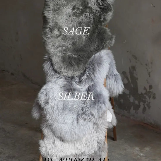 Lammfell Silber (Grau)