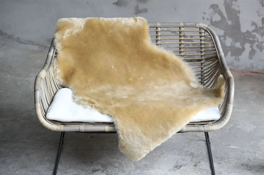 Lammfell XXL Sand (Beige geschoren)