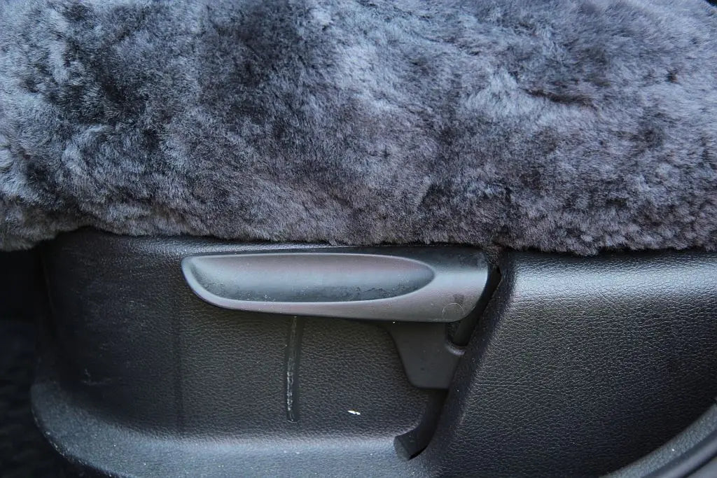 Premium Autofell für Autositze mit Airbag im Sitz (Anthrazit)