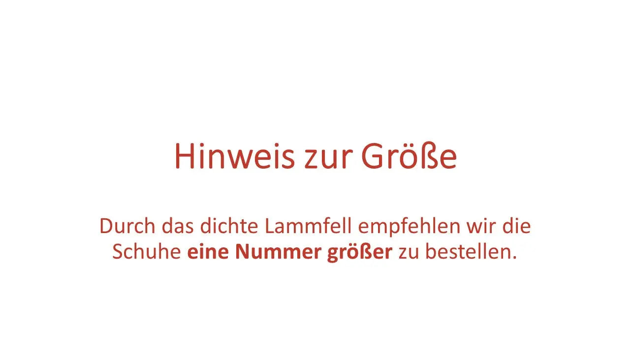 Lammfell Hausschuh  Ruven l Braun mit Ledersohle l Gr. 38-47