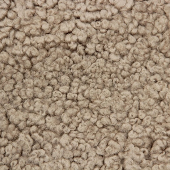 Lammfell Curly - Sand - (geschoren gelockt beige/braun)