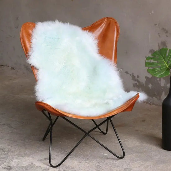 Lammfell Lagoon (helltürkis gelb)