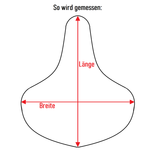 Fahrradsattelbezug aus Lammfell Anthrazit