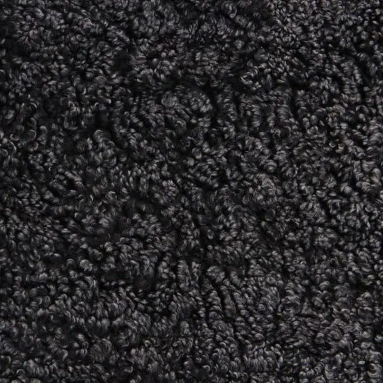 Lammfell Curly - Graphit - (geschoren gelockt grau schwarz)