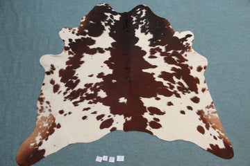Kuhfell Schwarz Braun Weiß (3163)