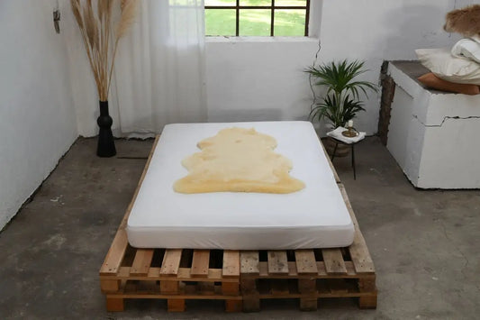 Lammfell Medizinisch gegerbt Bettfell XXL waschbar