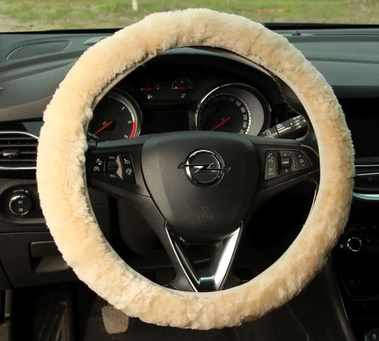 Lenkradbezug Lammfell