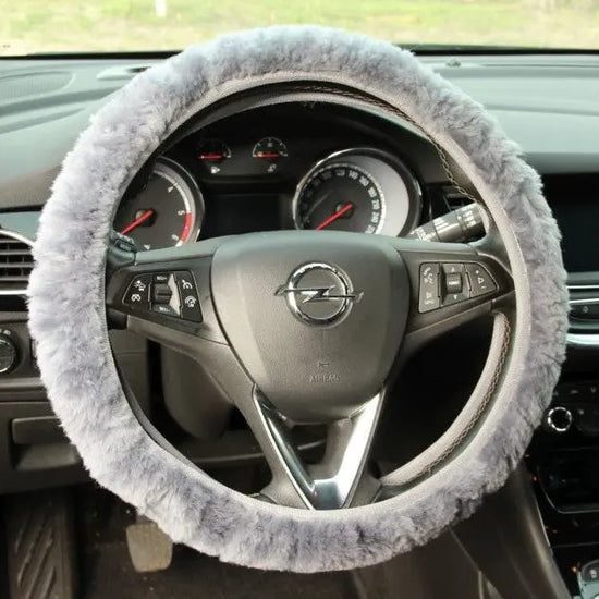 Lenkradbezug Lammfell