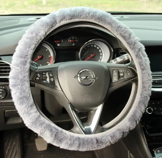Lenkradbezug Lammfell