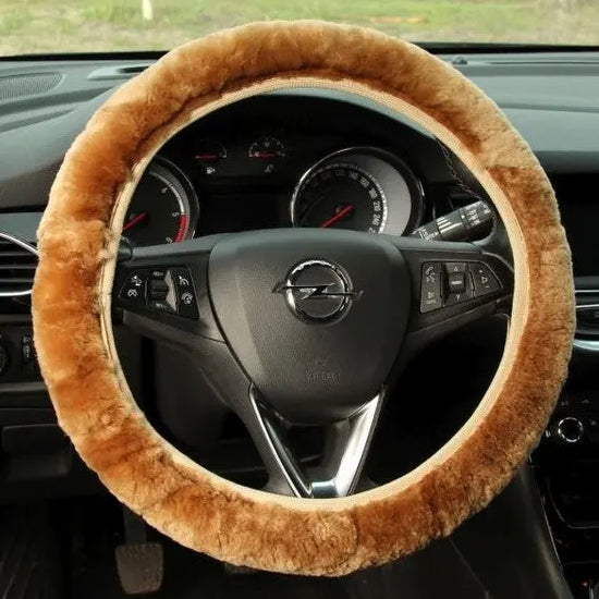 Lenkradbezug Lammfell