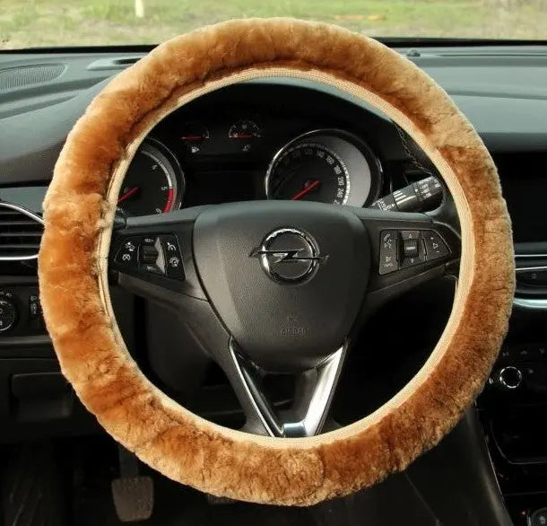 Lenkradbezug Lammfell