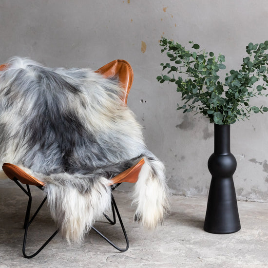 Heidschnucke grau  Gerberei Birke Fellshop