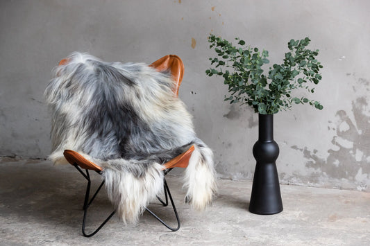Heidschnucke grau  Gerberei Birke Fellshop