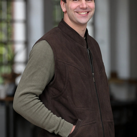 Lammfellweste - Soeren - Gerberei Birke