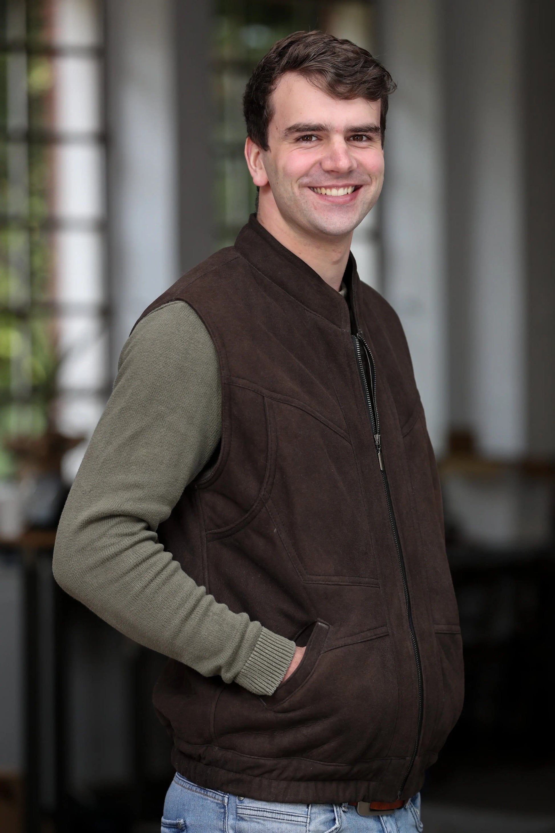 Lammfellweste - Soeren - Gerberei Birke