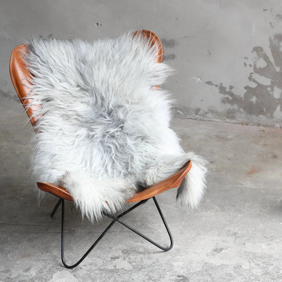 Heidschnucke grau  Gerberei Birke Fellshop