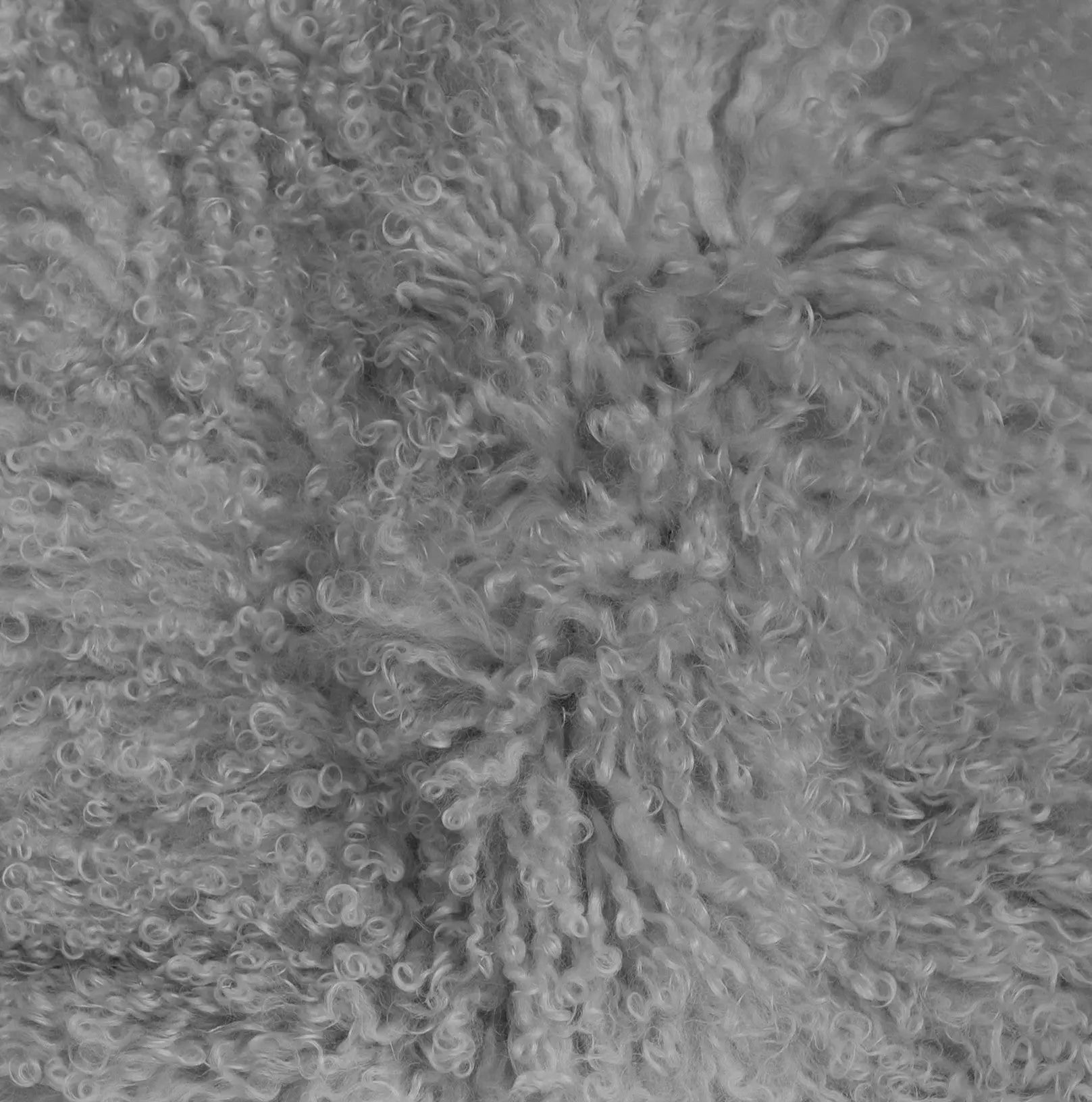 Tibet Lammfellkissen Hellgrau  Gerberei Birke Fellshop