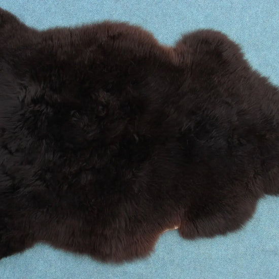 Lammfell Braun (Naturfarben)
