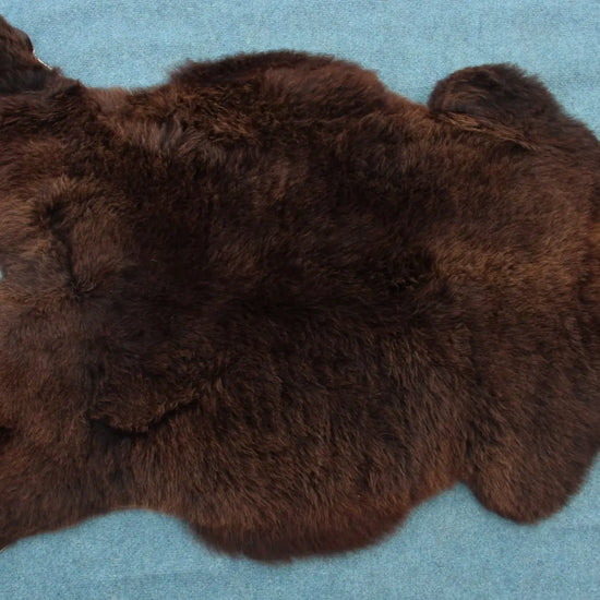 Lammfell Braun (Naturfarben)