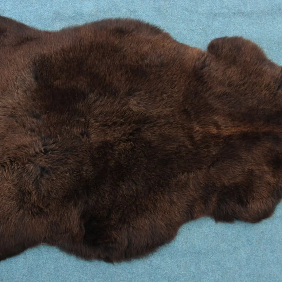 Lammfell Braun (Naturfarben)