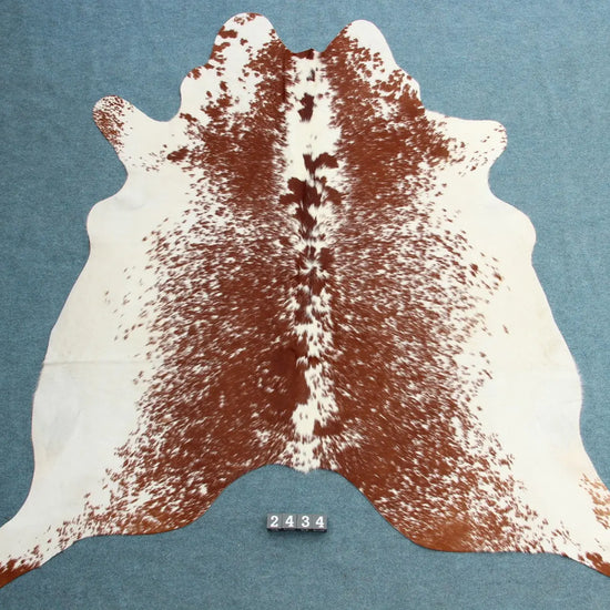 Kuhfell Braun Weiß Gesprenkelt (2434)