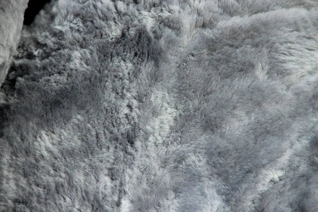 Premium Autofell für Autositze mit Airbag im Sitz (Silber)