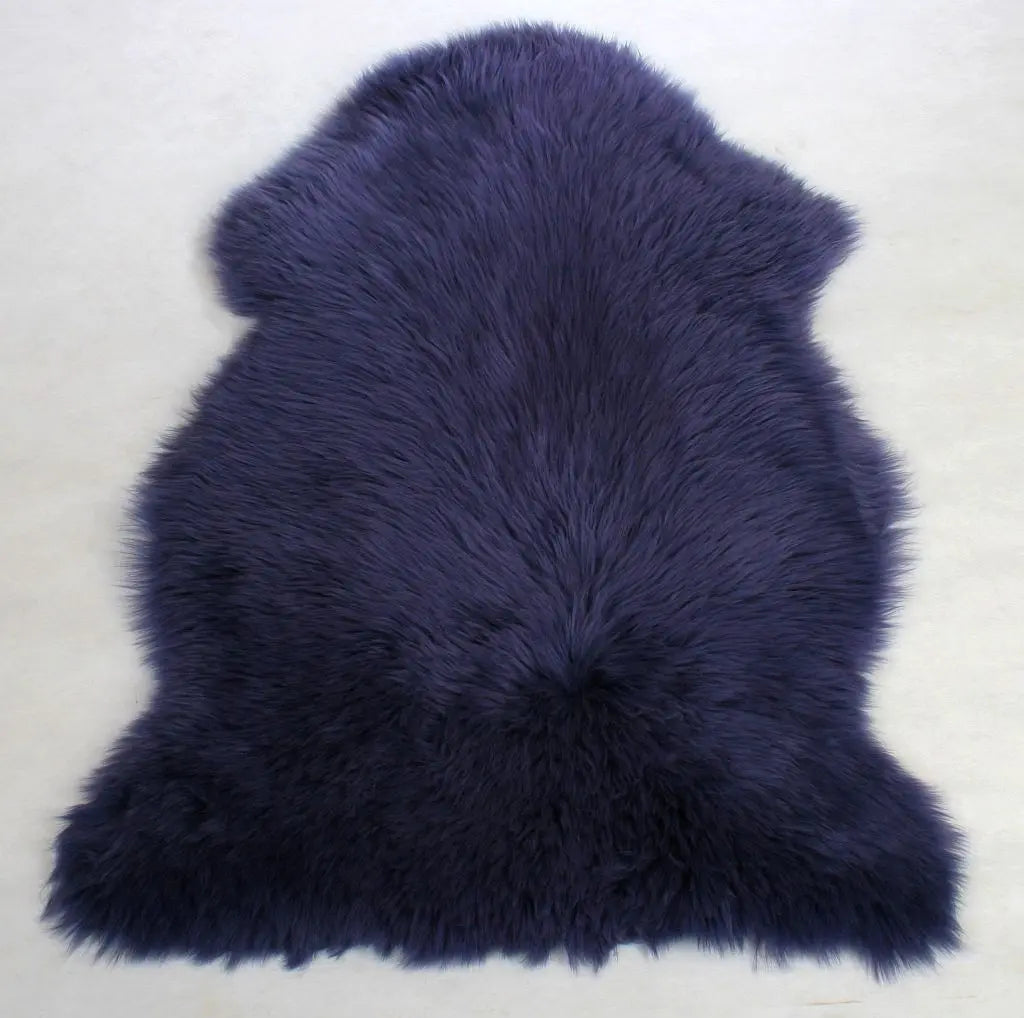 Lammfell Milka (Lila Blau)