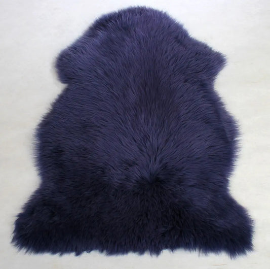 Lammfell Milka (Lila Blau)