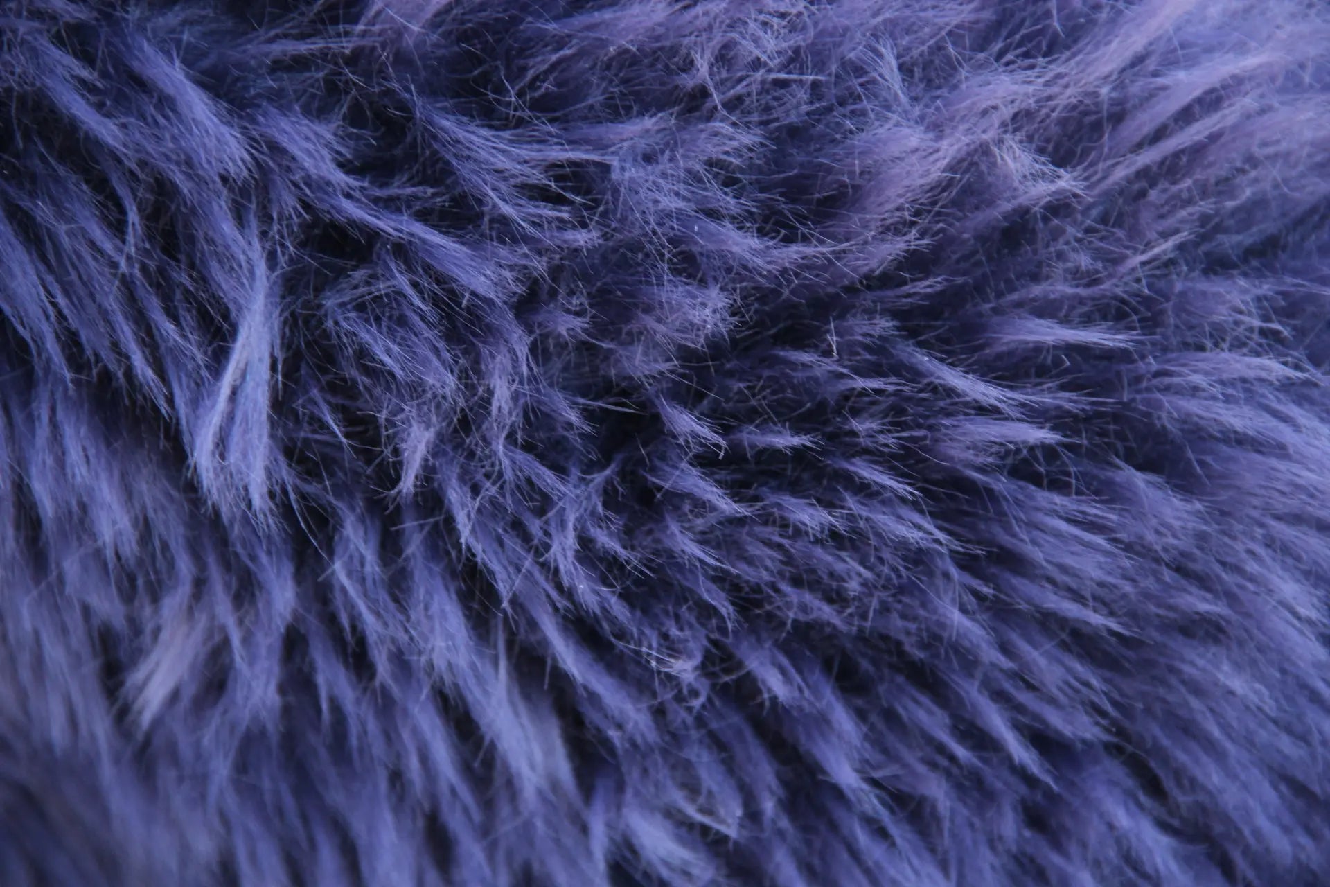 Lammfell Milka (Lila Blau)