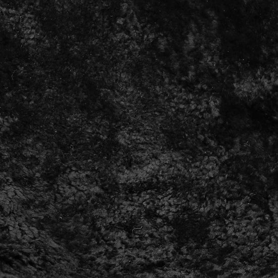 Lammfell Curly - Schwarz- (geschoren gelockt)