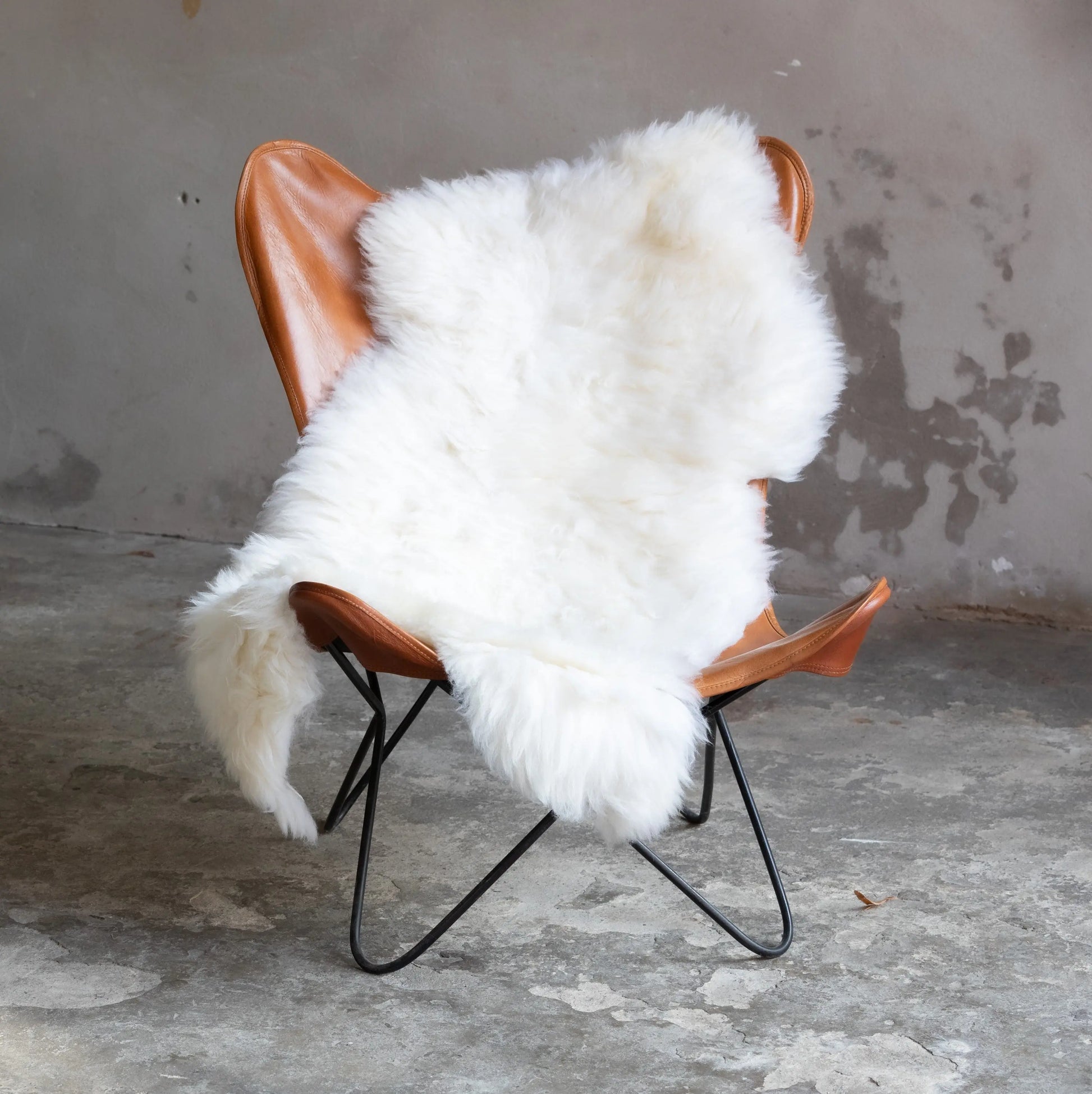 Lammfell (naturweiß) ökologische Gerbung