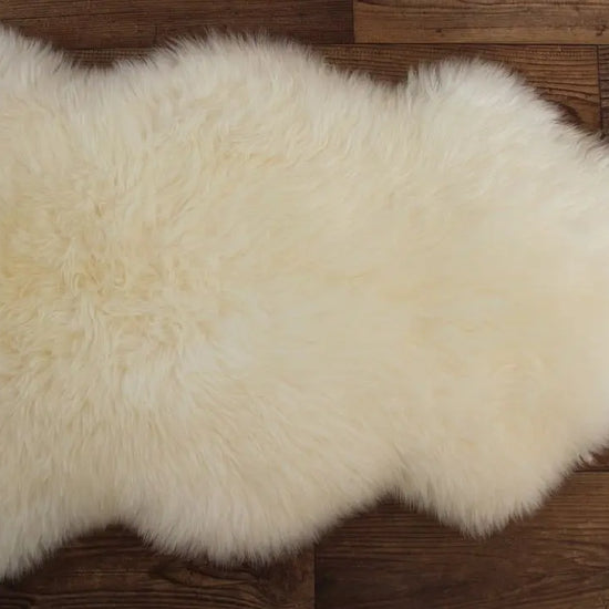 Lammfell (naturweiß) ökologische Gerbung