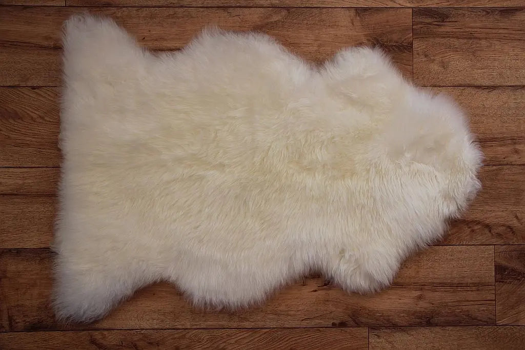 Lammfell (naturweiß) ökologische Gerbung