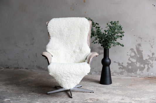 2er Lammfell Curly - Off-White - (geschoren gelockt)