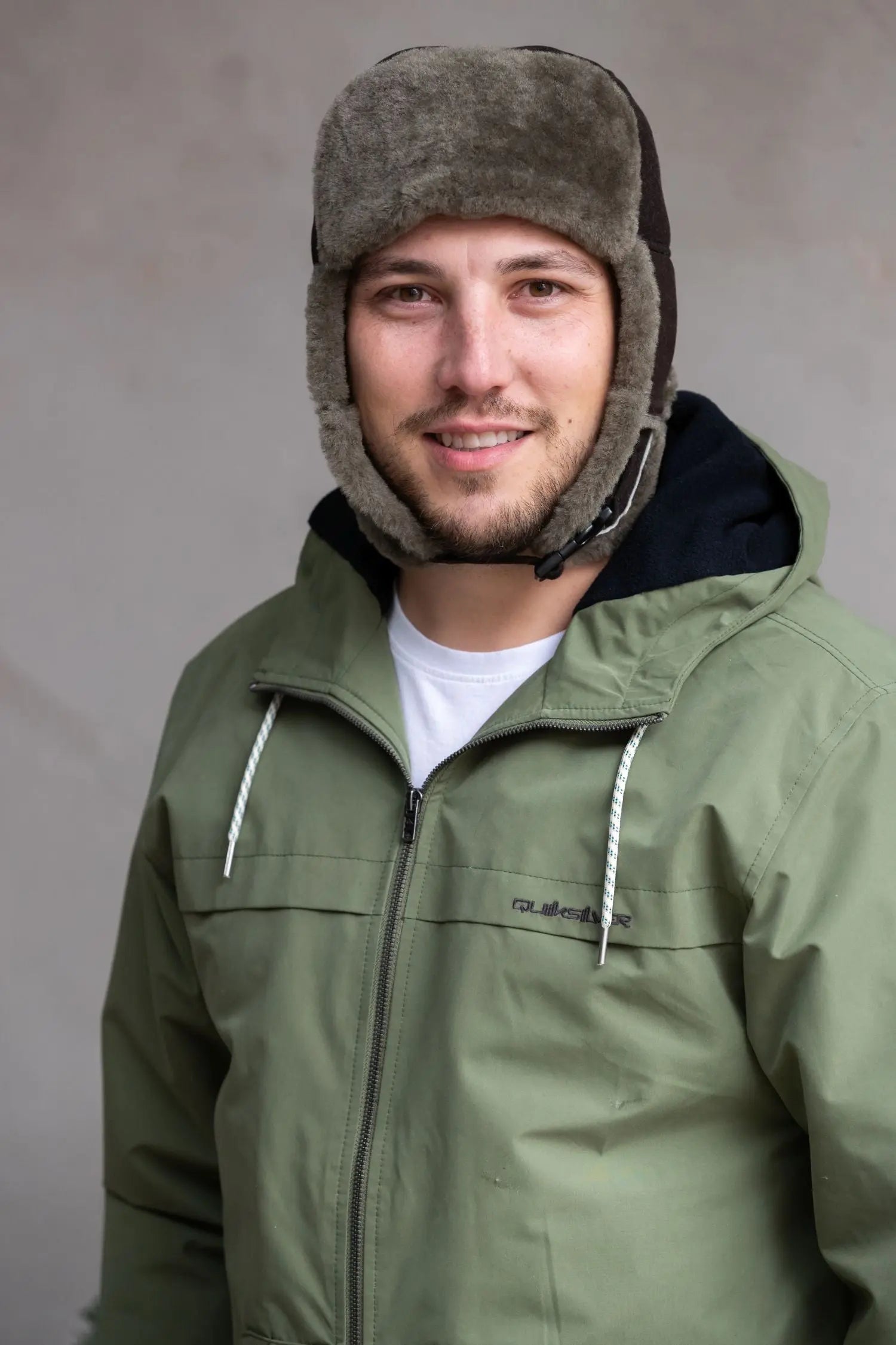 Mütze aus Lammfell braun