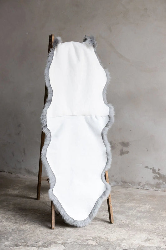 2er Lammfell Grau (Silber)