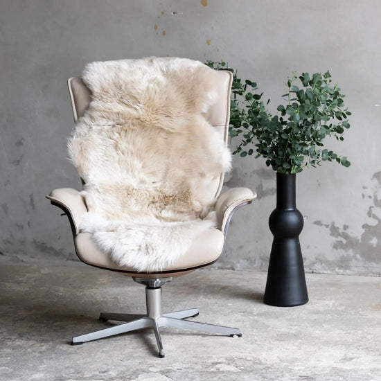 1,5er Lammfell Perl (grau beige)