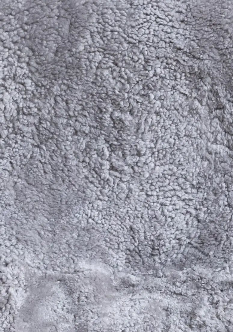 2er Lammfell Curly - Platin - (geschoren gelockt)