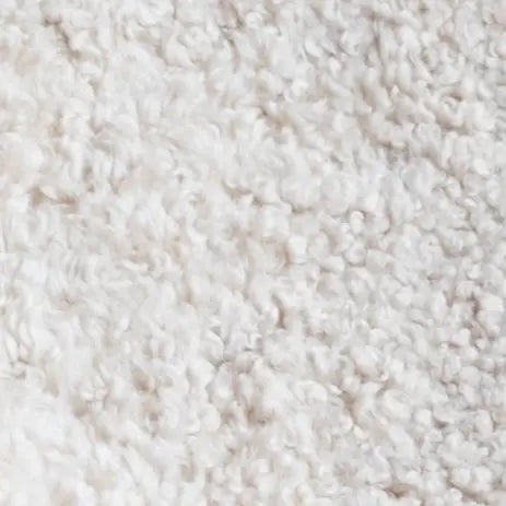 Lammfell Curly Perl 95-100 cm - Geschoren & Gelockt