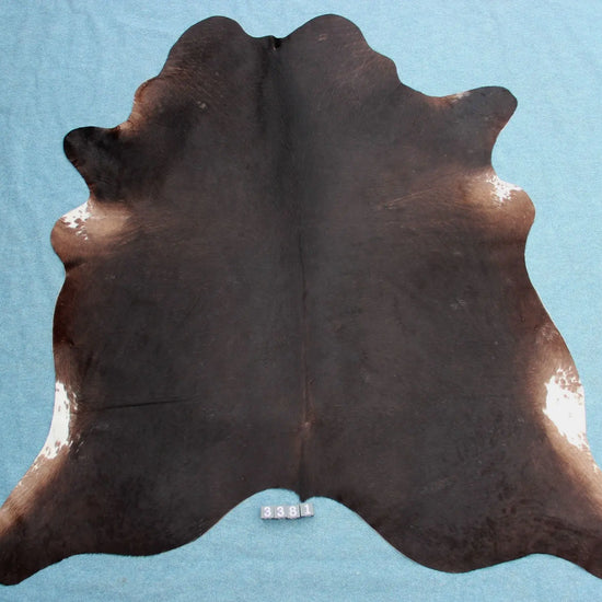 Kuhfell Schwarz Braun Weiß (3381)